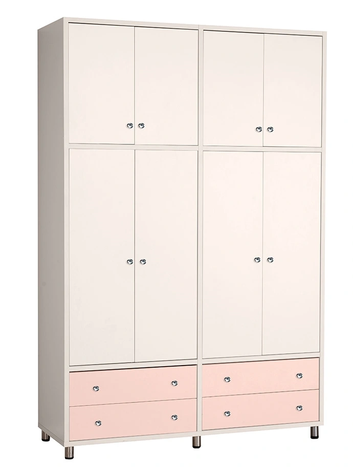 ארון ילדים אריאל 4 דלתות | צבע שמנת